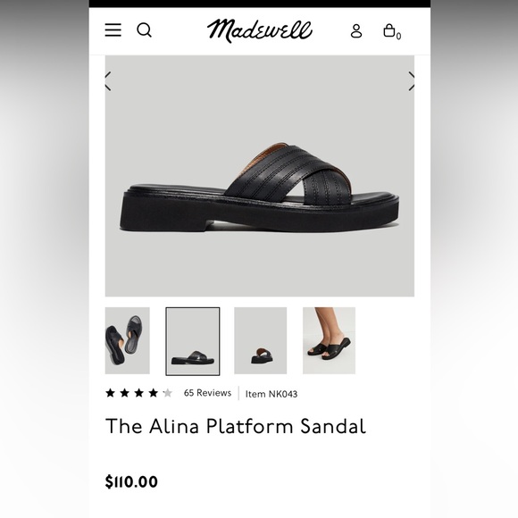 Madewell Shoes - Madewell The Alina Platform Sandal